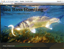 Tablet Screenshot of basshunting.blogspot.com