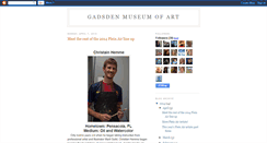 Desktop Screenshot of gadsdenmuseum.blogspot.com