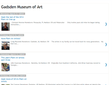 Tablet Screenshot of gadsdenmuseum.blogspot.com