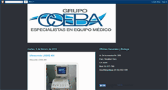 Desktop Screenshot of grupocoeba.blogspot.com