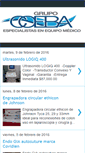 Mobile Screenshot of grupocoeba.blogspot.com