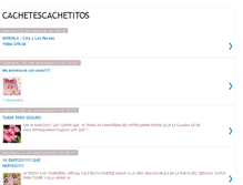 Tablet Screenshot of cachetescachetitos.blogspot.com