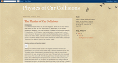 Desktop Screenshot of 3o318-physics-carcollisions.blogspot.com