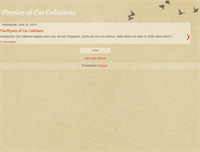 Tablet Screenshot of 3o318-physics-carcollisions.blogspot.com