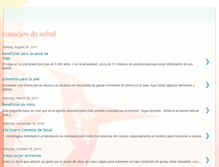 Tablet Screenshot of consejos-de-salud1.blogspot.com