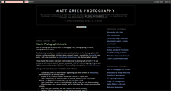 Desktop Screenshot of mgreerphoto.blogspot.com