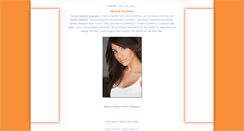 Desktop Screenshot of melissamolinar0.blogspot.com