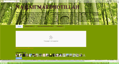 Desktop Screenshot of mujahidahmardhotillah.blogspot.com