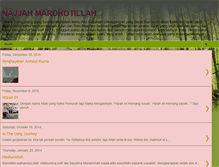 Tablet Screenshot of mujahidahmardhotillah.blogspot.com