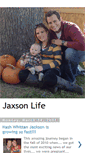 Mobile Screenshot of jaxsonlife.blogspot.com