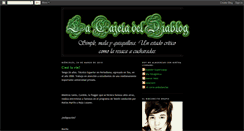 Desktop Screenshot of lacajetadeldiablog.blogspot.com