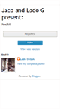 Mobile Screenshot of jacoandlodogroadkill.blogspot.com