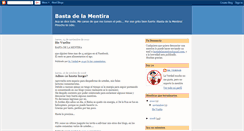 Desktop Screenshot of bastadelamentira.blogspot.com