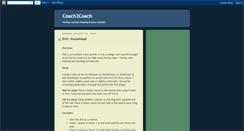 Desktop Screenshot of coach2coach.blogspot.com