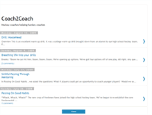 Tablet Screenshot of coach2coach.blogspot.com