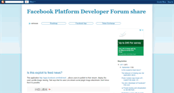 Desktop Screenshot of developer-facebook.blogspot.com