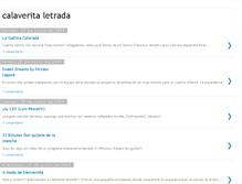 Tablet Screenshot of calaveritaletrada.blogspot.com