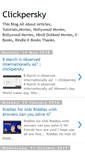Mobile Screenshot of click-per-sky.blogspot.com