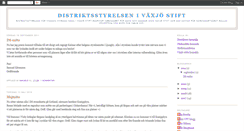Desktop Screenshot of distriktsstyrelsenvaxjo.blogspot.com