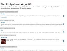 Tablet Screenshot of distriktsstyrelsenvaxjo.blogspot.com