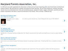 Tablet Screenshot of mdforests.blogspot.com