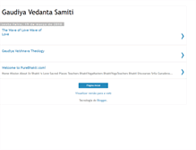 Tablet Screenshot of gaudiyavedantasamiti.blogspot.com