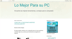 Desktop Screenshot of lomejorparasupc.blogspot.com