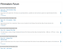 Tablet Screenshot of filmmakersforum.blogspot.com