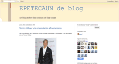 Desktop Screenshot of epetecaundeblog.blogspot.com
