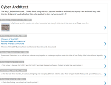 Tablet Screenshot of cyberarch.blogspot.com