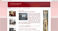 Desktop Screenshot of evinizidoseyin.blogspot.com