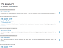 Tablet Screenshot of conclavecc.blogspot.com
