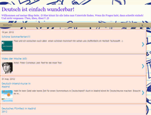 Tablet Screenshot of deutschisteinfachwunderbar.blogspot.com