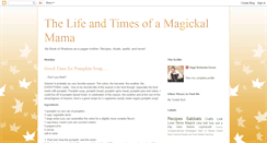 Desktop Screenshot of magickalmamaslife.blogspot.com