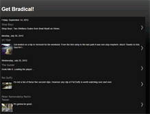 Tablet Screenshot of getbradical.blogspot.com