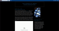 Desktop Screenshot of powerofmediaconglomeration.blogspot.com