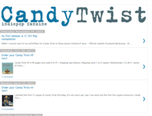 Tablet Screenshot of candytwistfanzine.blogspot.com