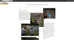 Desktop Screenshot of hardison-livingthegoodlife.blogspot.com