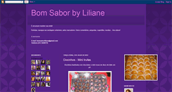 Desktop Screenshot of bomsaborbyliliane.blogspot.com