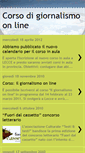 Mobile Screenshot of corso-giornalismo-online.blogspot.com