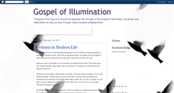 Desktop Screenshot of gospelofillumination.blogspot.com
