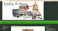 Desktop Screenshot of latelierderamta-ramta.blogspot.com