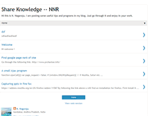 Tablet Screenshot of nnr4all.blogspot.com