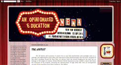 Desktop Screenshot of anopinionatededucation.blogspot.com