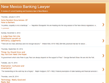Tablet Screenshot of newmexicobankbusinesslaw.blogspot.com