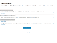 Tablet Screenshot of dailymexico.blogspot.com
