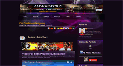 Desktop Screenshot of alfagraphics.blogspot.com