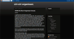 Desktop Screenshot of ciri-ciriorganisasi.blogspot.com