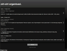 Tablet Screenshot of ciri-ciriorganisasi.blogspot.com