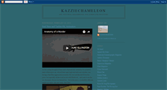 Desktop Screenshot of kazziechameleon.blogspot.com